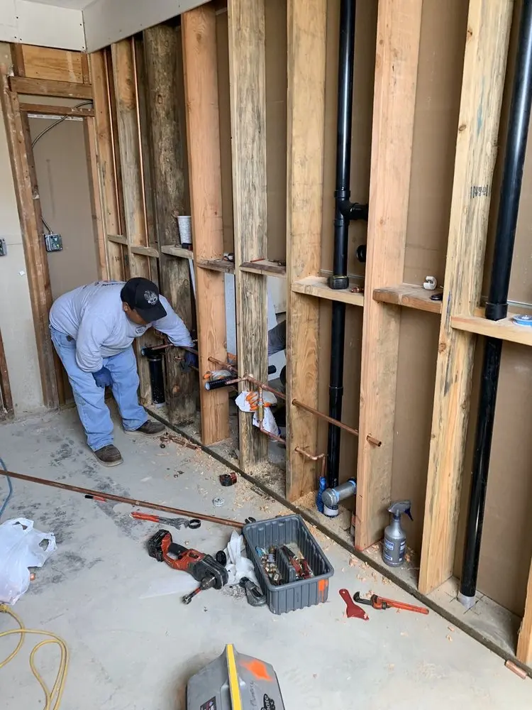 Commercial rough-in plumbing for Commercial Plumbing in Franklin Springs